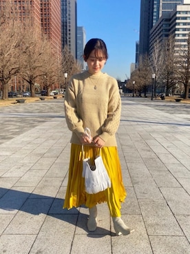 MANATSUさん(レディース・154cm)の冬コーディネート