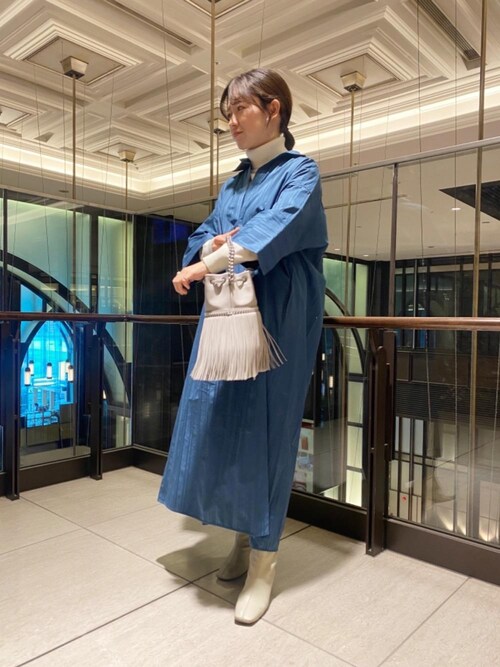 TICCA　ユナイテッドアローズ別注　シャドウストライプスキッパーワンピース UNITED ARROWS（ユナイテッドアローズ）の「別注＜TICCA