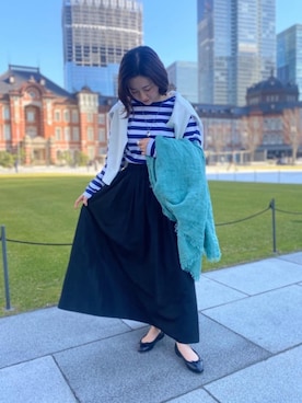 MANATSUさん(レディース・154cm)の春コーディネート