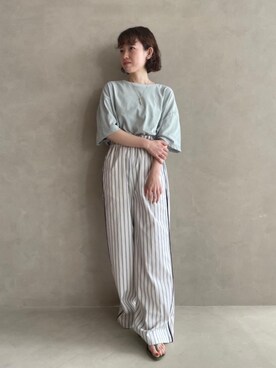 MANATSUさん（レディース・154cm）の春コーディネート