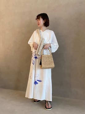 MANATSUさん（レディース・154cm）の春コーディネート