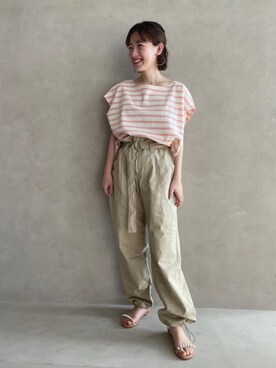 MANATSUさん（レディース・154cm）の夏コーディネート