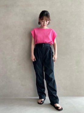 MANATSUさん（レディース・154cm）の夏コーディネート