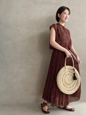 MANATSUさん（レディース・154cm）の夏コーディネート