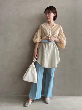 MANATSUさん(レディース・154cm)の夏コーディネート