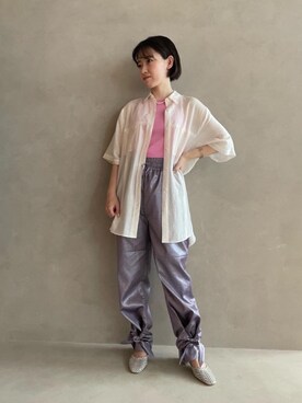 MANATSUさん(レディース・154cm)の夏コーディネート