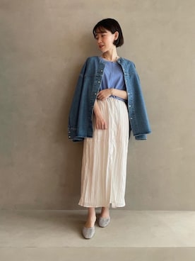 MANATSUさん（レディース・154cm）の夏コーディネート