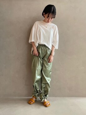 MANATSUさん(レディース・154cm)の夏コーディネート
