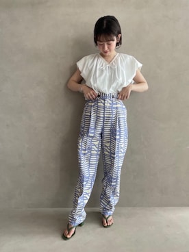 MANATSUさん(レディース・154cm)の夏コーディネート