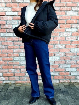 「セポ」｜「アイテム（ジャケット/アウター）」を使った、あやぺん９さん（レディース・155cm）の冬コーディネート