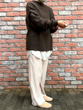 「セポ」｜あやぺん９さん（レディース・155cm）の冬コーディネート