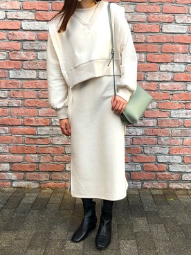 「セポ」｜あやぺん９さん（レディース・155cm）の冬コーディネート