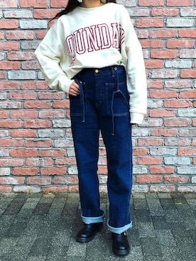 「セポ」｜あやぺん９さん（レディース・155cm）の冬コーディネート