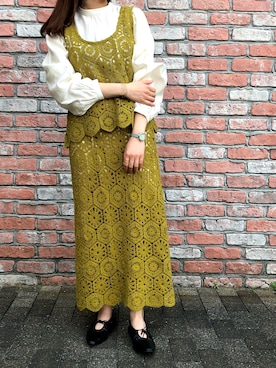 「セポ」｜あやぺん９さん（レディース・155cm）の春コーディネート