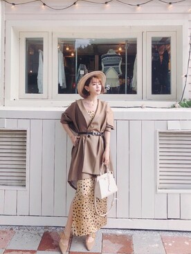 「tayswear」｜Taylor Maさん（レディース・160cm）の秋コーディネート