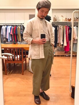 YutaYanagihoriさんの（Engineered Garments | エンジニアードガーメンツ）を使ったコーディネート