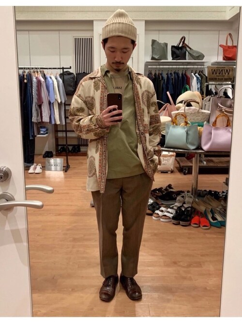 YutaYanagihori使用「KBF（スモールロゴTEE）」的時尚穿搭