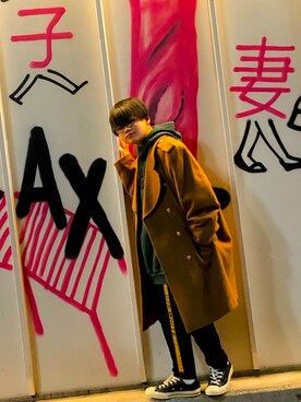 「H&M（エイチ・アンド・エム）のアイテム（パーカー）」を使った、TATSUKIさん（メンズ・160cm）の夏コーディネート