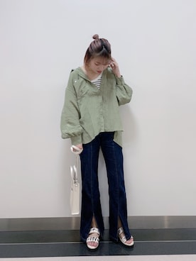 まいてぃさん(レディース・157cm)の春コーディネート