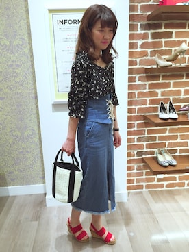 「コルセット」｜WA ORientalTRaffic mozoワンダーシティ店さん（レディース・160cm）の春コーディネート