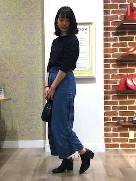 WA ORientalTRaffic mozoワンダーシティ店さん（レディース・160cm）の冬コーディネート