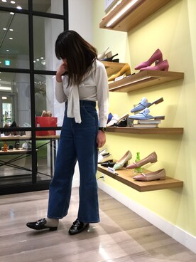 「ボウタイ」｜WA ORientalTRaffic mozoワンダーシティ店さん（レディース・160cm）の冬コーディネート