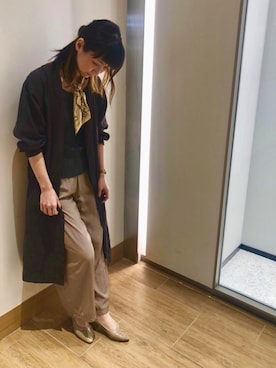 「ハーフアップ」｜WA ORientalTRaffic mozoワンダーシティ店さん（レディース・160cm）の春コーディネート