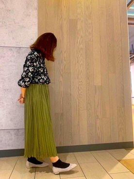 「アイテム（パンプス、グレー系）」を使った、WA ORientalTRaffic mozoワンダーシティ店さん（レディース・160cm）の春コーディネート