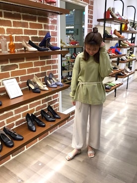 「ハーフアップ」｜WA ORientalTRaffic mozoワンダーシティ店さん（レディース・160cm）の春コーディネート