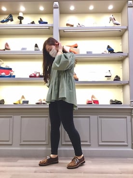 「モンクシューズ」｜WA ORientalTRaffic mozoワンダーシティ店さん（レディース・160cm）の秋コーディネート