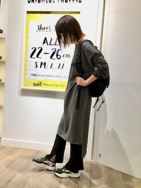 「ORiental TRaffic(ORiental TRaffic)」｜「アイテム（チュニック）」を使った、WA ORientalTRaffic mozoワンダーシティ店さん（レディース・160cm）の秋コーディネート