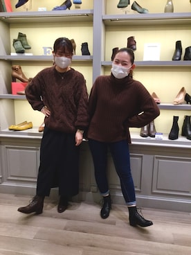 「CONSCIOUS DAY（コンシャスデイ）のアイテム」を使った、WA ORientalTRaffic mozoワンダーシティ店さん（レディース・160cm）の冬コーディネート