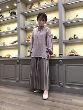 「くすみピンク」｜WA ORientalTRaffic mozoワンダーシティ店さん（レディース・160cm）の春コーディネート