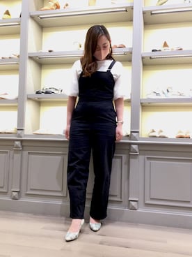 「ORiental TRaffic(ORiental TRaffic)」｜「アイテム（オールインワン・サロペット）」を使った、WA ORientalTRaffic mozoワンダーシティ店さん（レディース・160cm）の春コーディネート