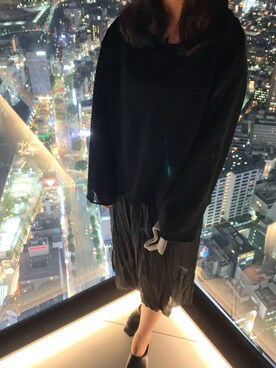 「渋谷スカイ」｜🍊さん（レディース・156cm）の秋コーディネート
