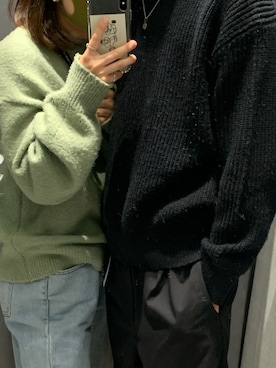 「チャイハネ（チャイハネ）のアイテム（リング）」を使った、🍊さん（レディース・156cm）の冬コーディネート