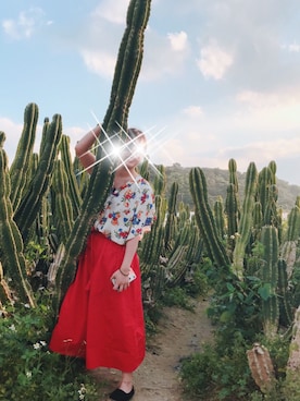 まるさん（レディース・153cm）の春コーディネート