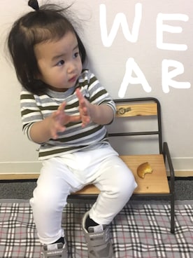 himariさん（キッズ・80cm）の冬コーディネート