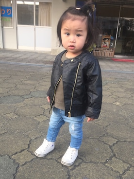 himariさん（キッズ・80cm）の春コーディネート