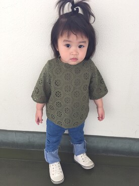 himariさん（キッズ・80cm）の春コーディネート