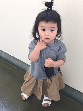 himariさん（キッズ・80cm）の春コーディネート