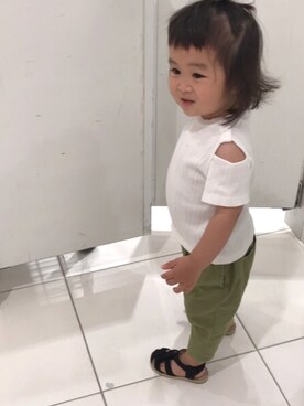 himariさん（キッズ・80cm）の春コーディネート