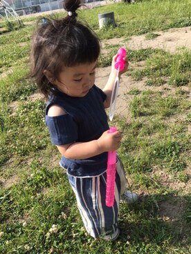 himariさん(キッズ・80cm)の夏コーディネート