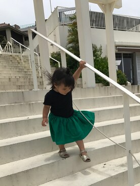 himariさん（キッズ・80cm）の夏コーディネート