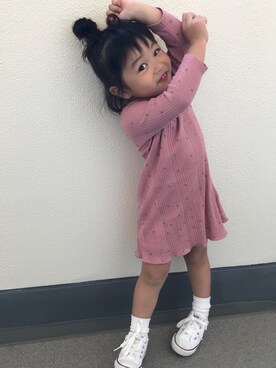 「オシャレパッソ」｜himariさん（キッズ・90cm）の秋コーディネート