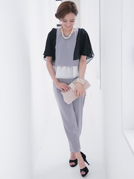 「PourVous（プールヴー）のアイテム」を使った、sierraさん（レディース・156cm）の冬コーディネート