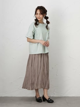 「disney」｜マックハウスZOZOスタイリスト レディースさん（レディース・163cm）の春コーディネート