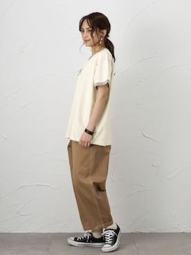 「disney」｜マックハウスZOZOスタイリスト レディースさん（レディース・163cm）の春コーディネート