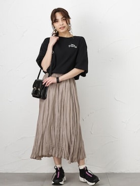 「disney」｜マックハウスZOZOスタイリスト レディースさん（レディース・163cm）の春コーディネート