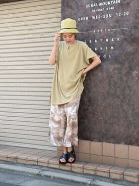 「Howdy Marie（ハウディ―マリー）のアイテム」を使った、マックハウスZOZOスタイリスト レディースさん（レディース・163cm）の夏コーディネート